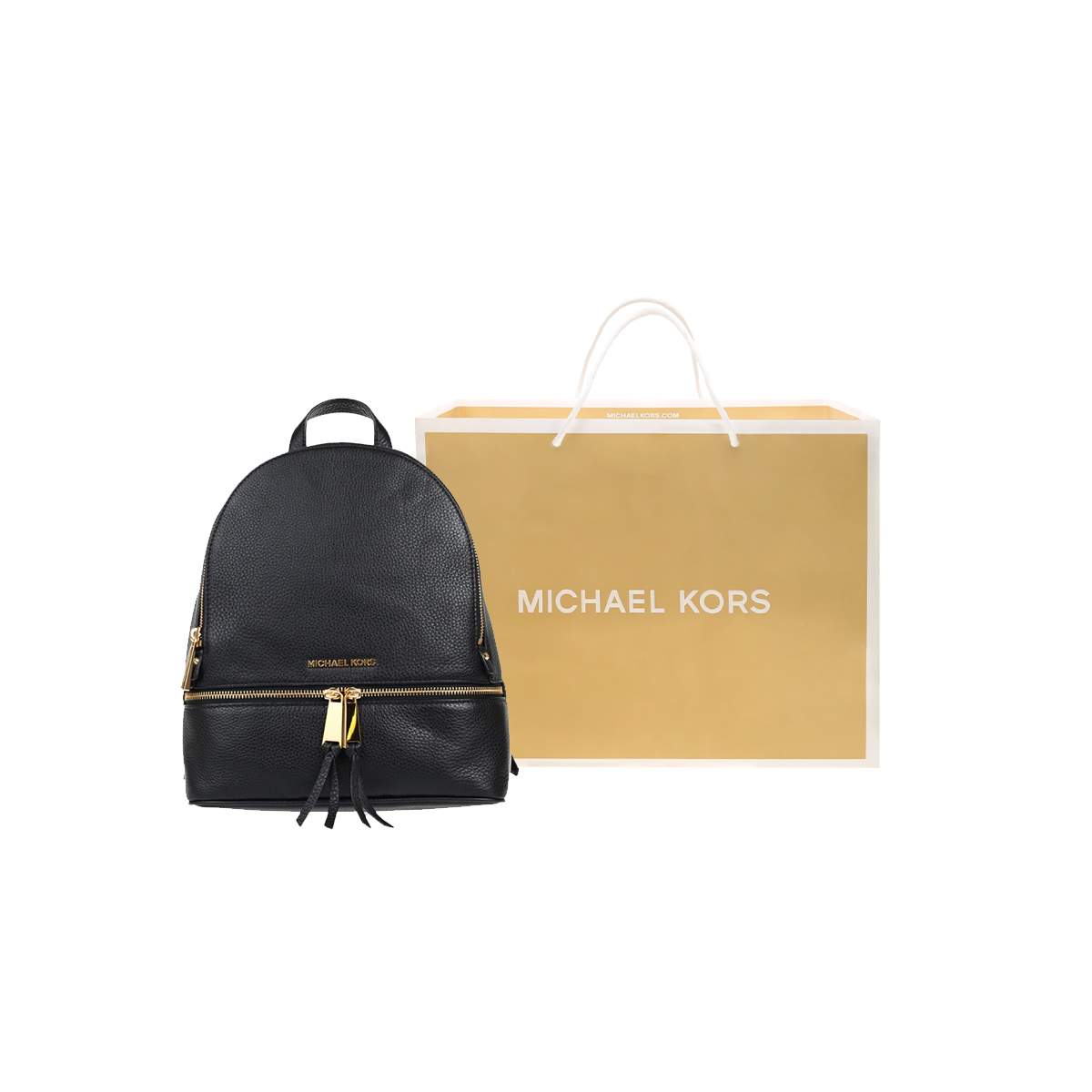 

MICHAEL KORS Рюкзак Рия с молнией черный