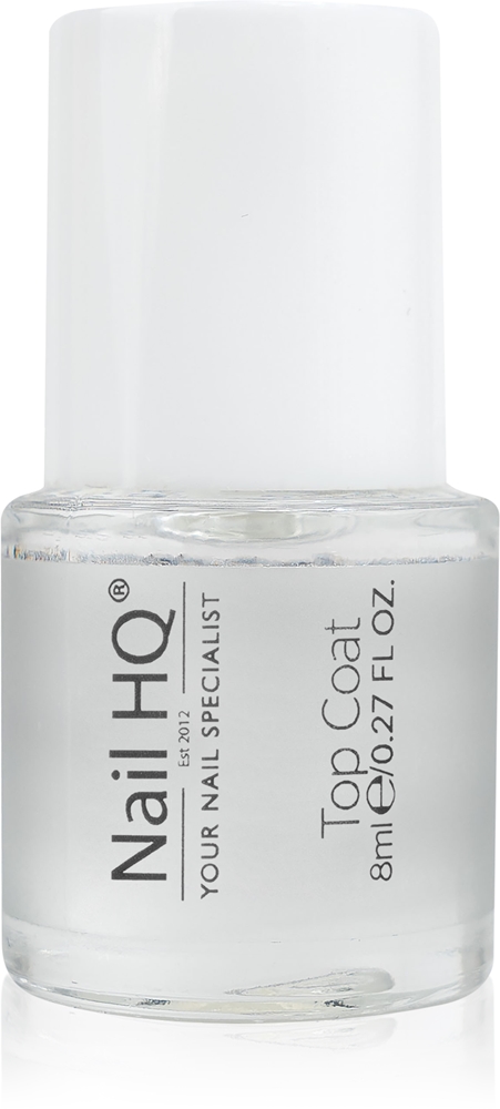 

Базовое верхнее покрытие для нанесения верхнего слоя лака на ногти без использования УФ/LED лампы Nail Hq, 8 мл