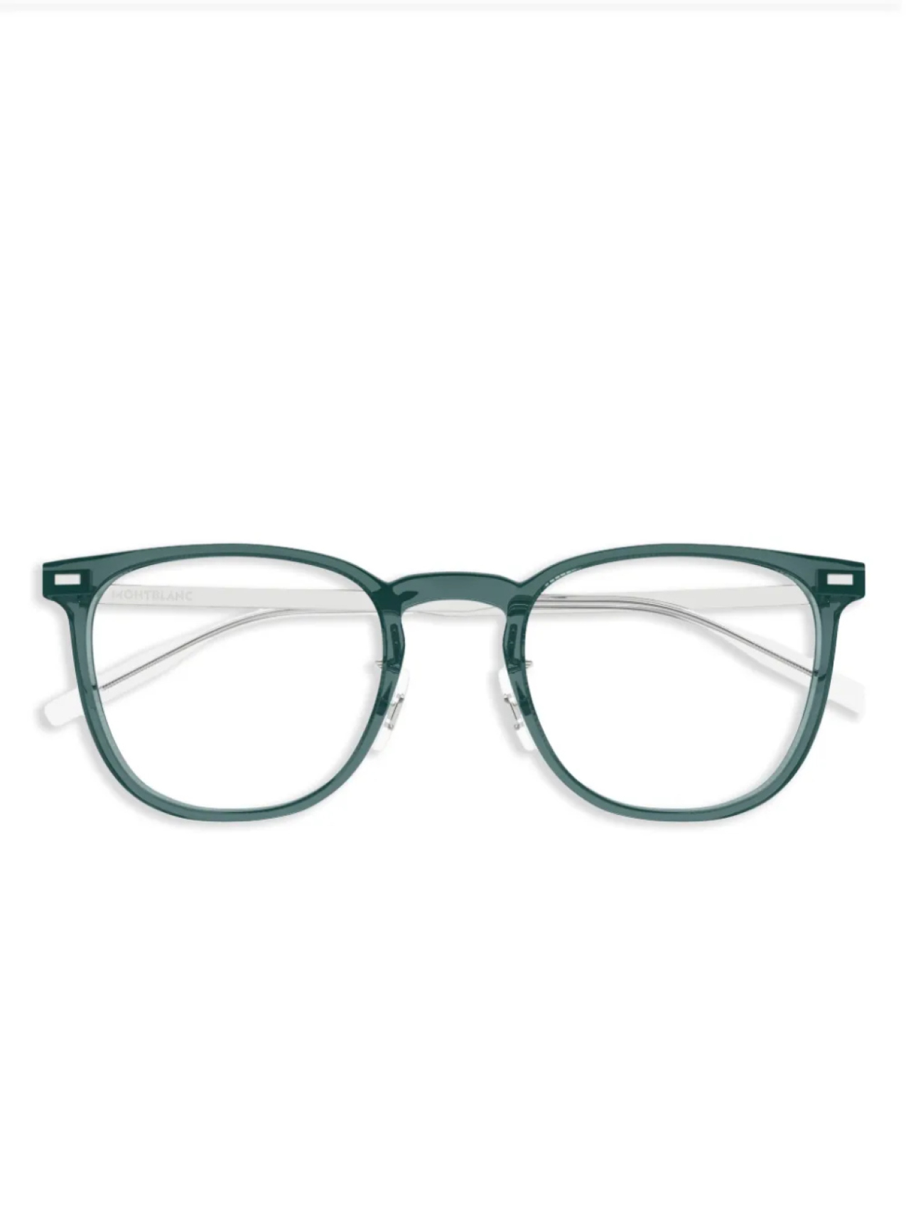 

Очки в квадратной оправе Montblanc, зеленый