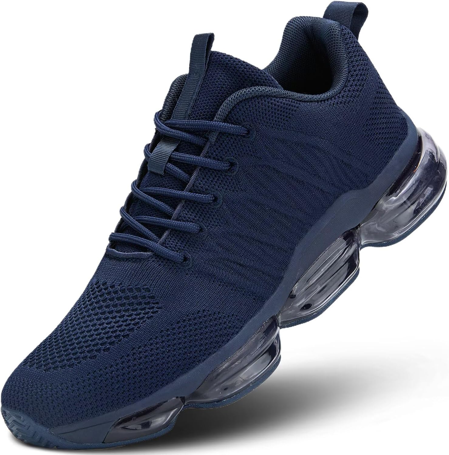 

Мужские кроссовки с воздушной подушкой, дышащие, для бега и тенниса, модные кроссовки, противоскользящие, для тренировок, повседневного спорта, занятий в спортзале, удобная обувь для прогулок Socviis, синий