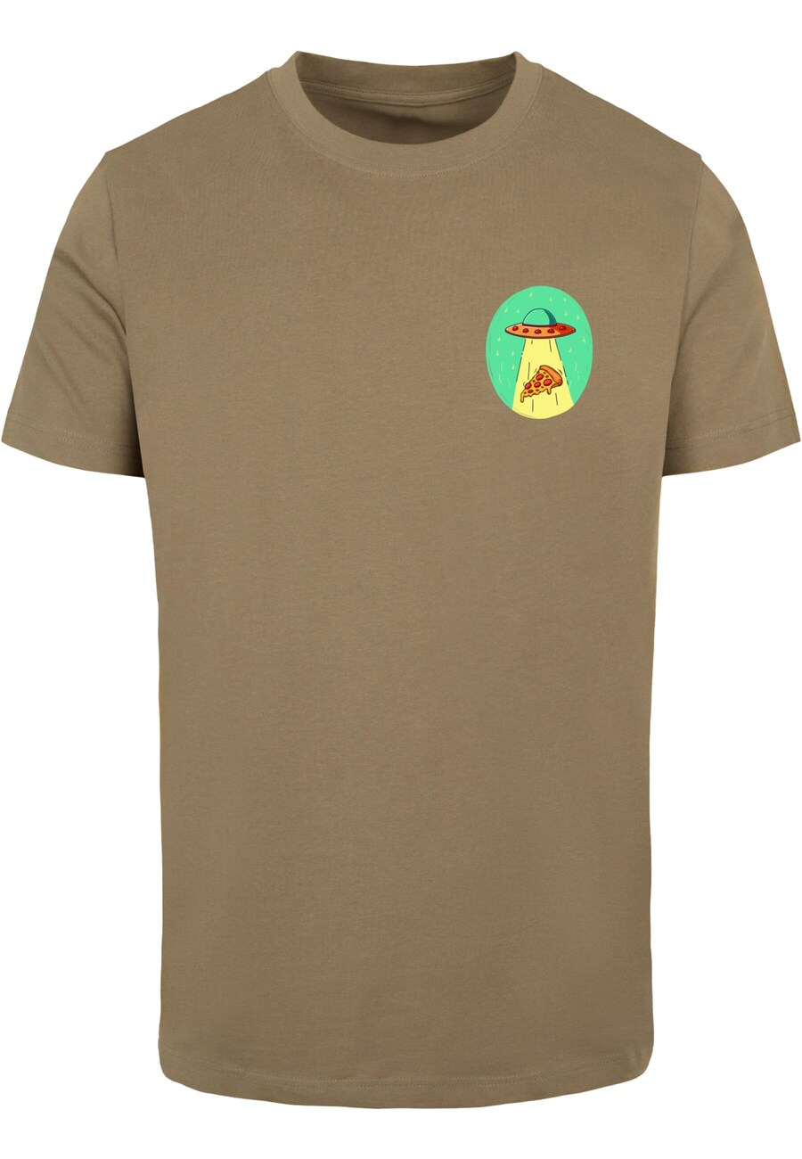 

Рубашка Mister Tee Ufo Pizza, оливковый