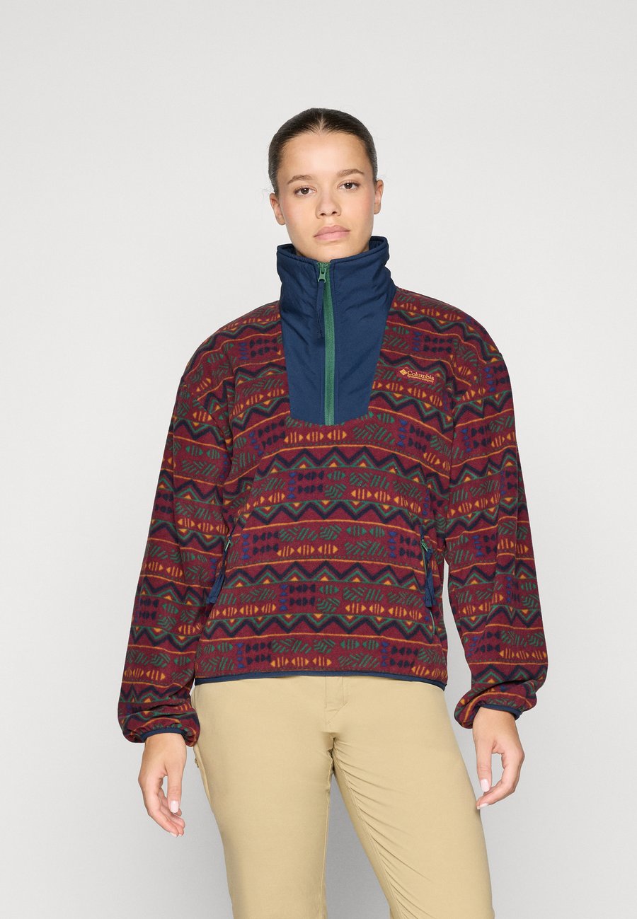 

Джемпер Columbia SEQUOIA GROVE HALF ZIP, Rich Wine Horizons/Bordeaux