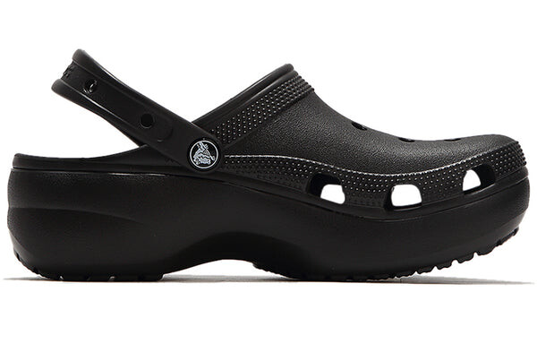 Сандалии classic clog sports sandals 'black' Crocs, черный — фото 3