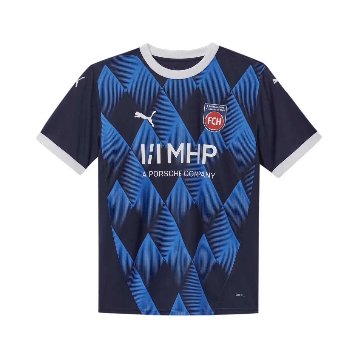 

Тренировочная футболка PUMA "FC Heidenheim 24/25 Away Youth Jersey", синий