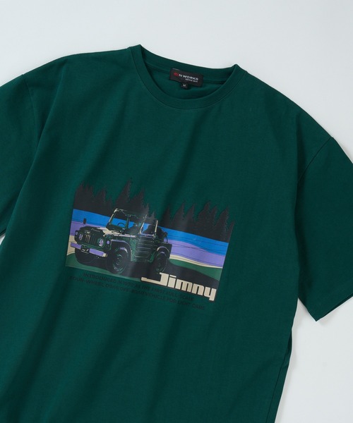 

CONTACT Футболка с принтом, Jimny, контакт, цвет хаки