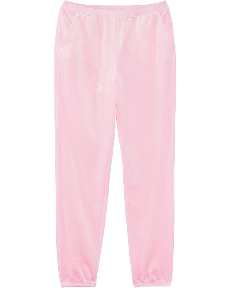 

Брюки Lilly Pulitzer Kids Mini Mallie Velour Pants, цвет Conch Shell Pink