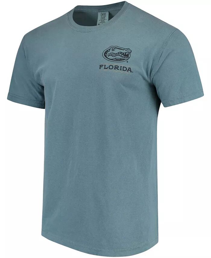 

Мужская синяя футболка Florida Gators State Scenery Comfort Colors Image One