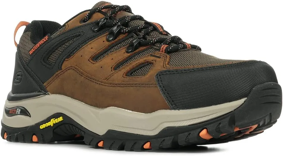 Мужские кроссовки Skechers Arch Fit Dawson Argosatrekking, темно-коричневый — фото 3