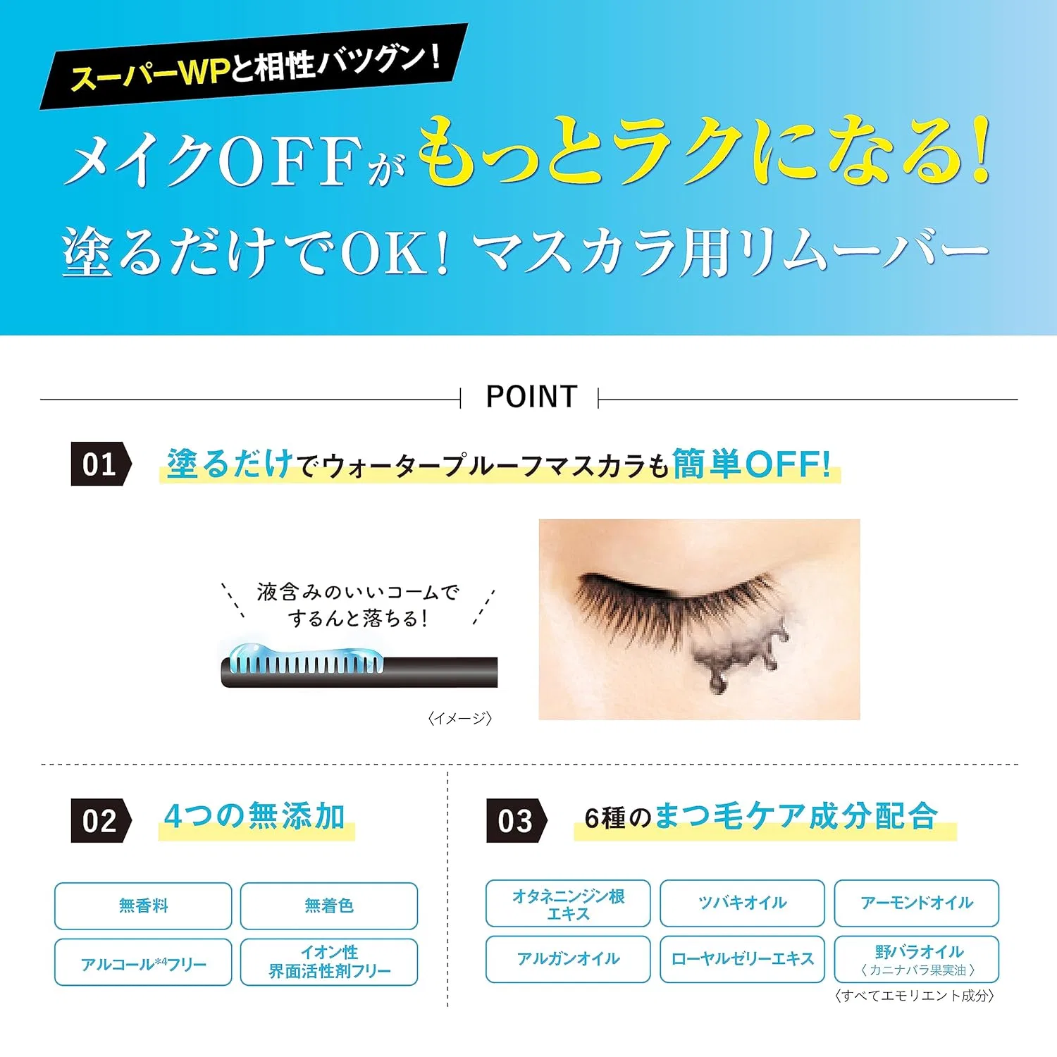 Средство для снятия туши «Heroine Make Speedy Mascara Remover» 6.6 мл от KissMe Isehan Heroine Make — фото 4