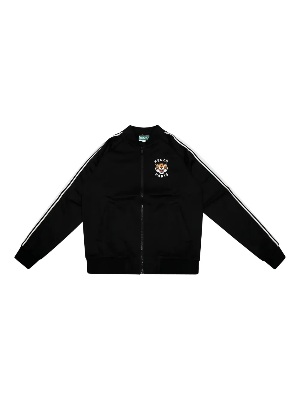 

Свитшот с тигром Kenzo Kids, черный