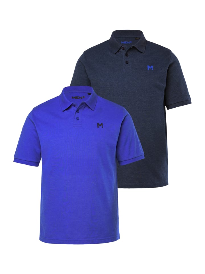 

Рубашка-поло Men Plus, кобальтовый синий