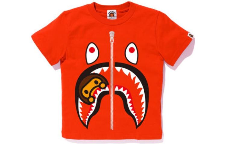 

Детская футболка A Bathing Ape, оранжевый