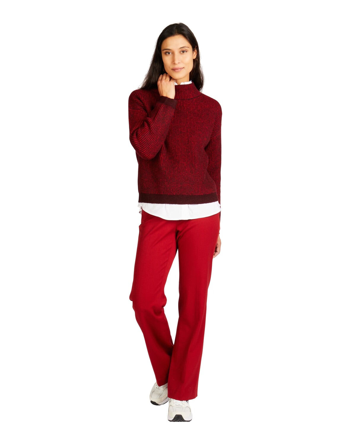 

Свитер Lovely sisters Stehkragen PIPER, цвет Dahlia Red 1050/Lipstick Red