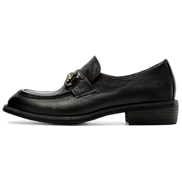 NINE WEST Лоферы женские, черные/темно-коричневые