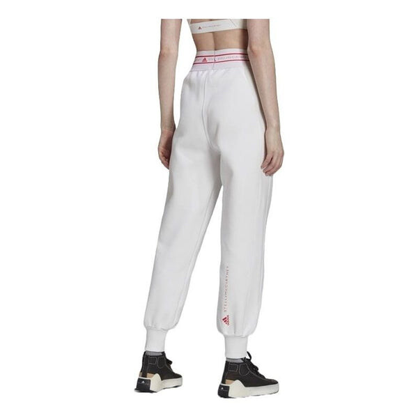 Штаны от stella mccartney sc fitness pants Adidas, белый — фото 3