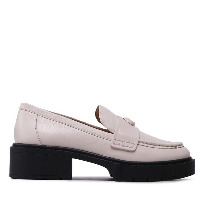 

Лоферы Coach Loafers Leah CB990 Chalk, бежевый