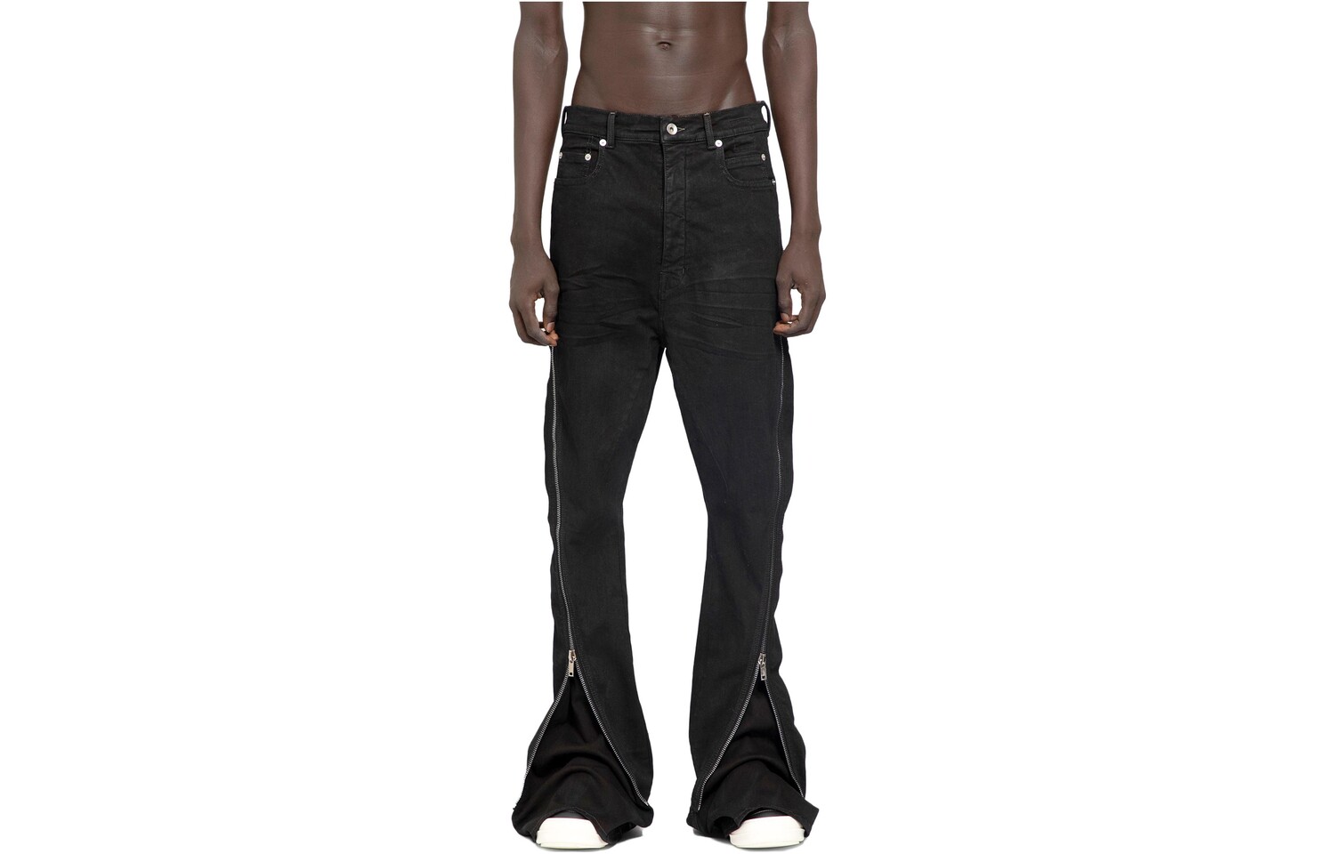 

Джинсы мужские черные Rick Owens, черный