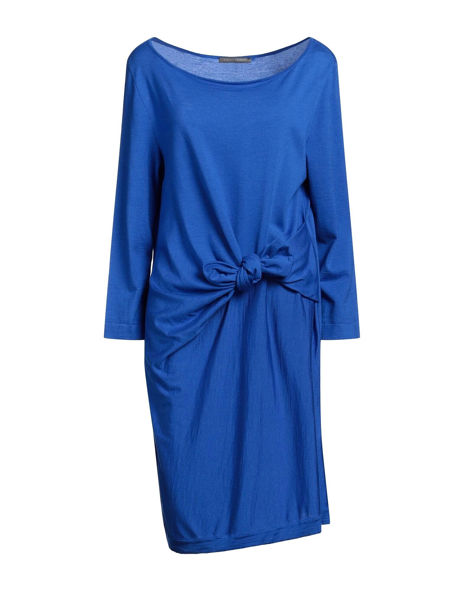 

Платье миди Alberta Ferretti, синий