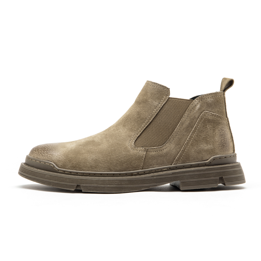

Magelly Мужские челси ботинки до щиколотки цвета хаки, цвет Khaki