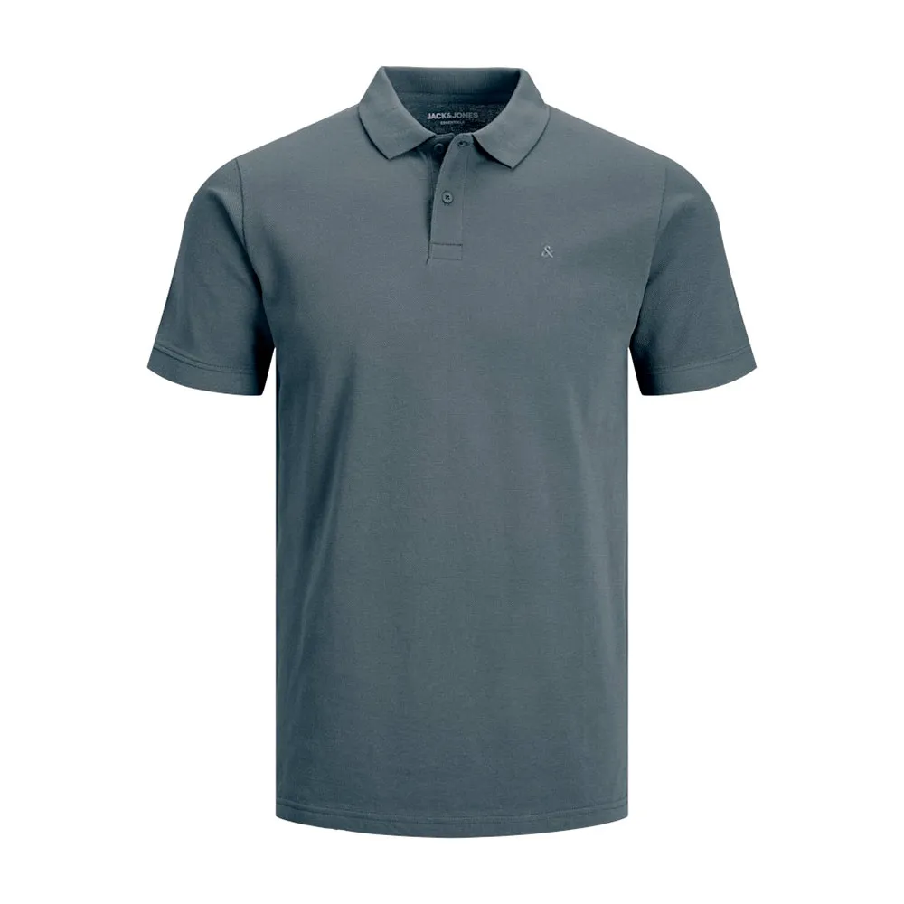 

Поло с коротким рукавом Jack & Jones Ebasic, серый