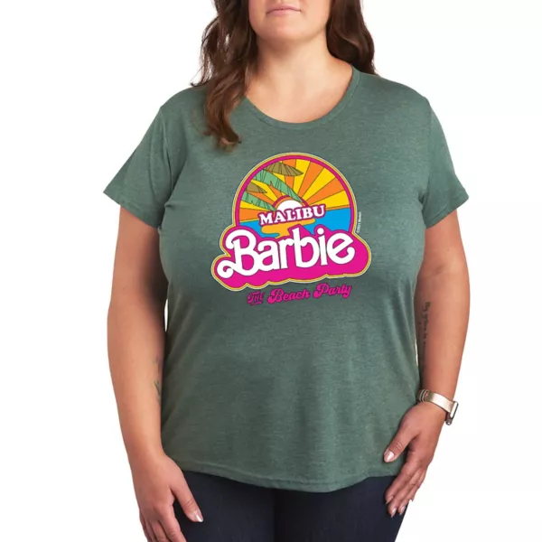 

Плюс малибу футболка Barbie, зеленый