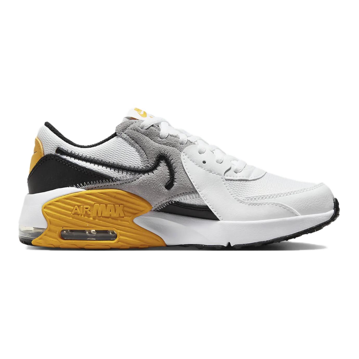 Nike Air Max Excee GS 'Белый Университетский Золотой' Белый Серый Черный — фото 2