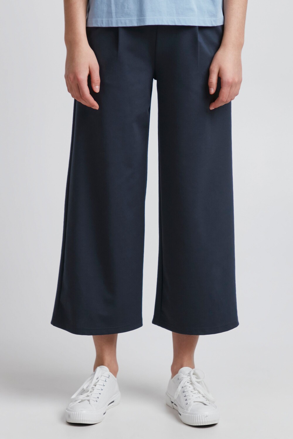 

Брюки ICHI Stoffhose, серый