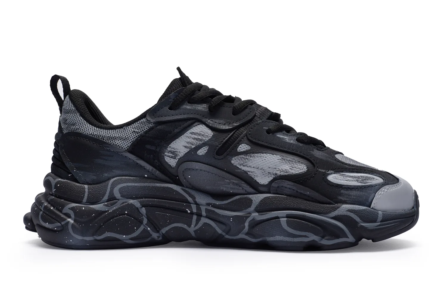 FILA Мужские повседневные кроссовки low top серые — фото 4