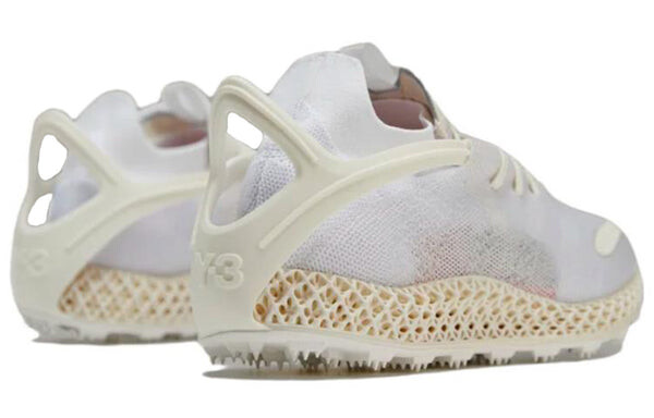 Кроссовки y 3 runner 4d exo Adidas, белый — фото 3