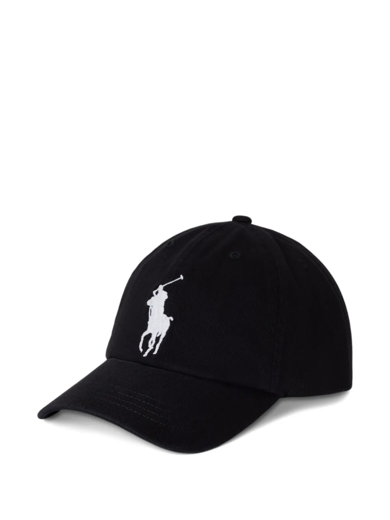 

POLO RALPH LAUREN KIDS бейсболка с вышитым логотипом, черный