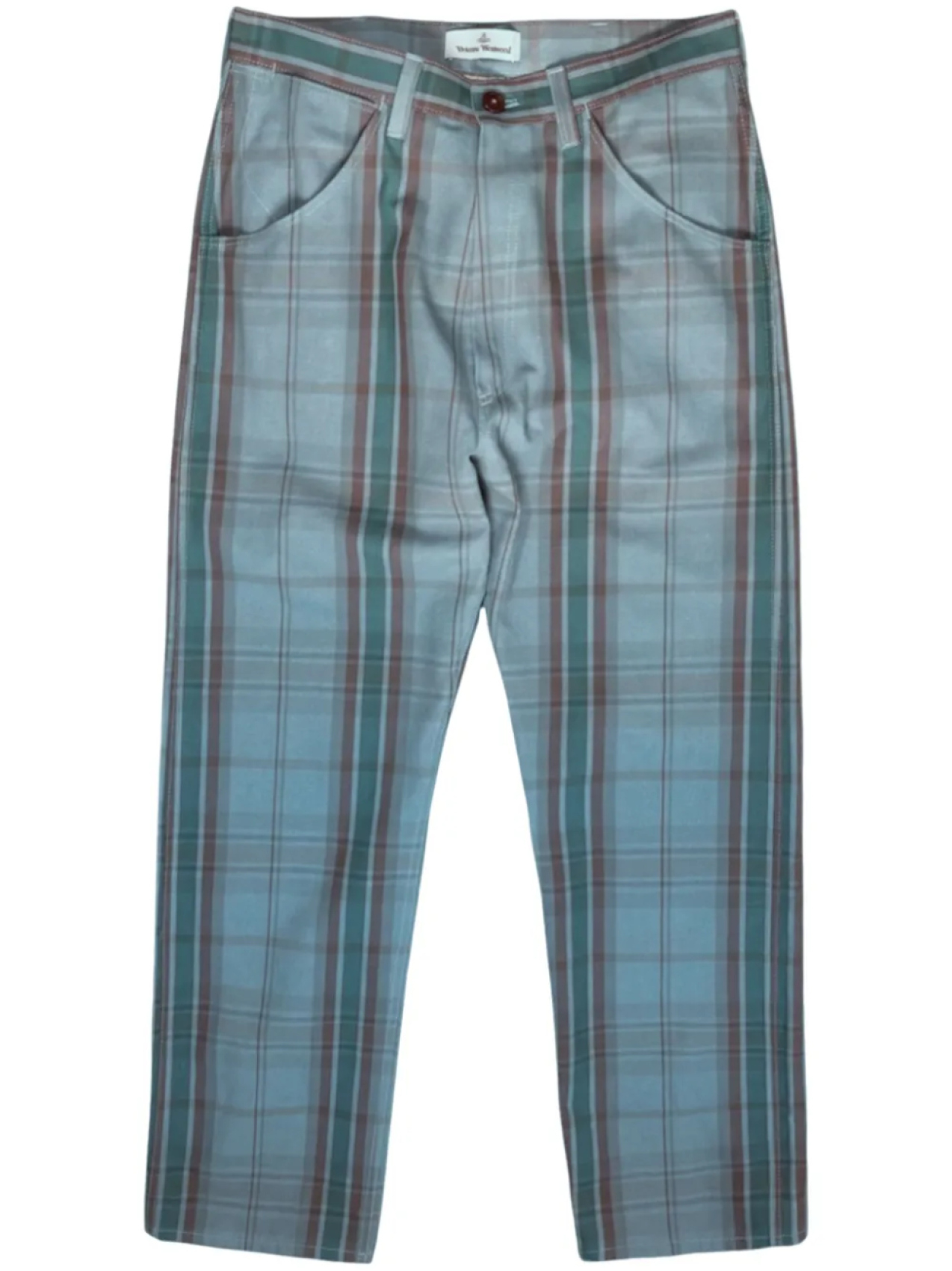 

Брюки в клетку Vivienne Westwood, синий