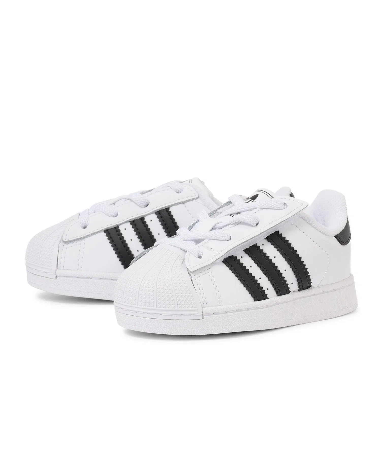 Детские кроссовки adidas SUPERSTAR II CF EL I IH6402 белые — фото 3