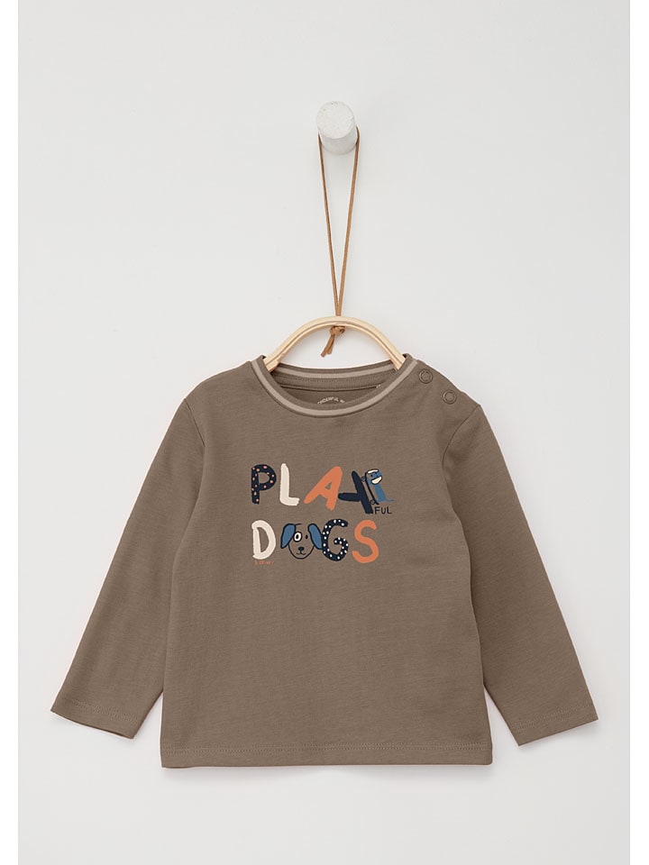 

Рубашка с длинным рукавом s.Oliver, светло-коричневый