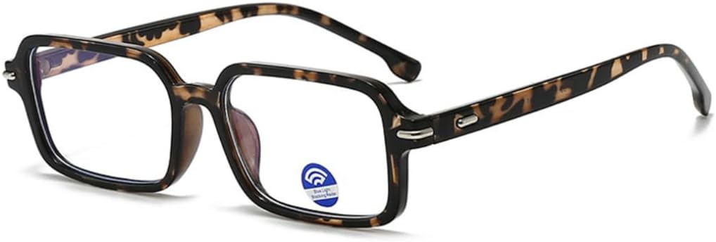 

Солнцезащитные очки в стиле ретро прямоугольной формы для женщин, модные заклепки для мужчин, трендовые панк-очки с леопардовым принтом, солнцезащитные очки UV400 TVTBBVV, Leopard Clear