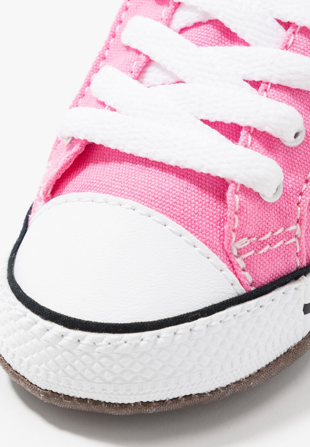 Туфли для ползания CHUCK TAYLOR ALL STAR CRIBSTER MID Converse, цвет pink/natural ivory/white — фото 3