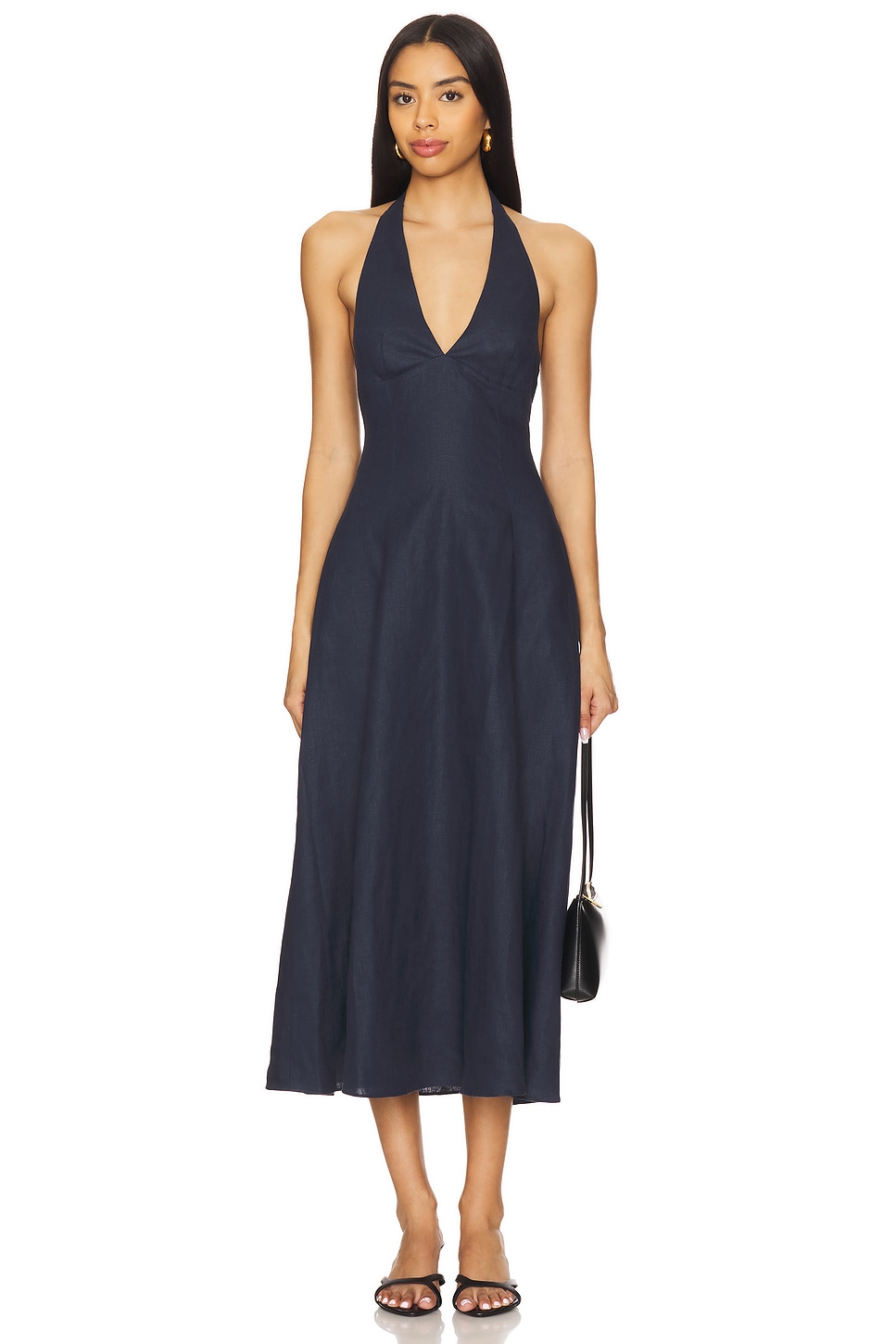 

Средней длины платье Marais Faithfull The Brand, navy