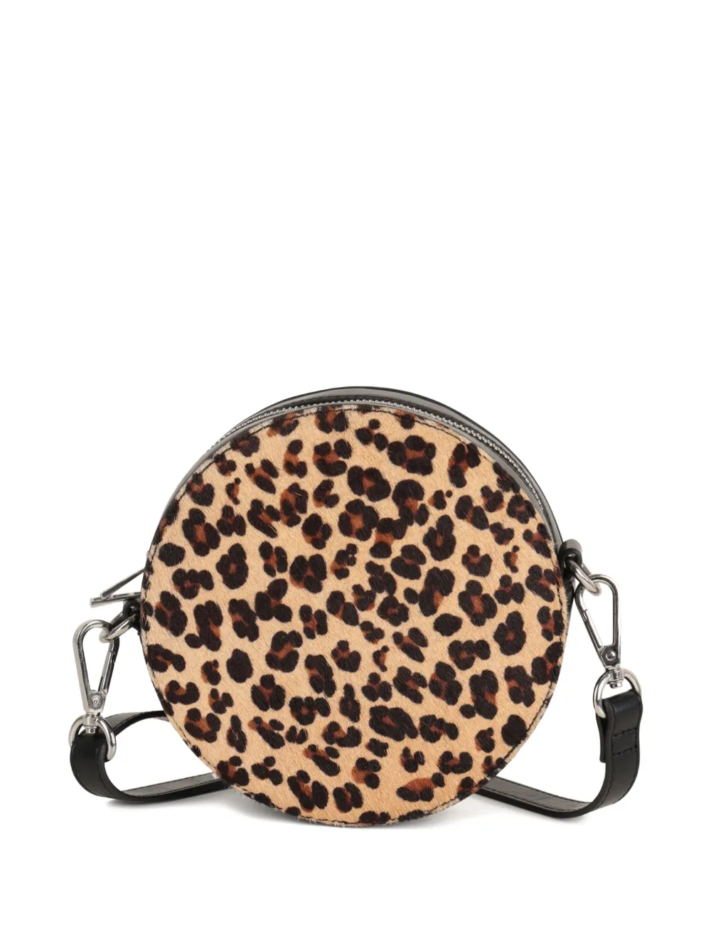 

Сумка на плечо с леопардовым принтом Zadig & Voltaire Kids, черный