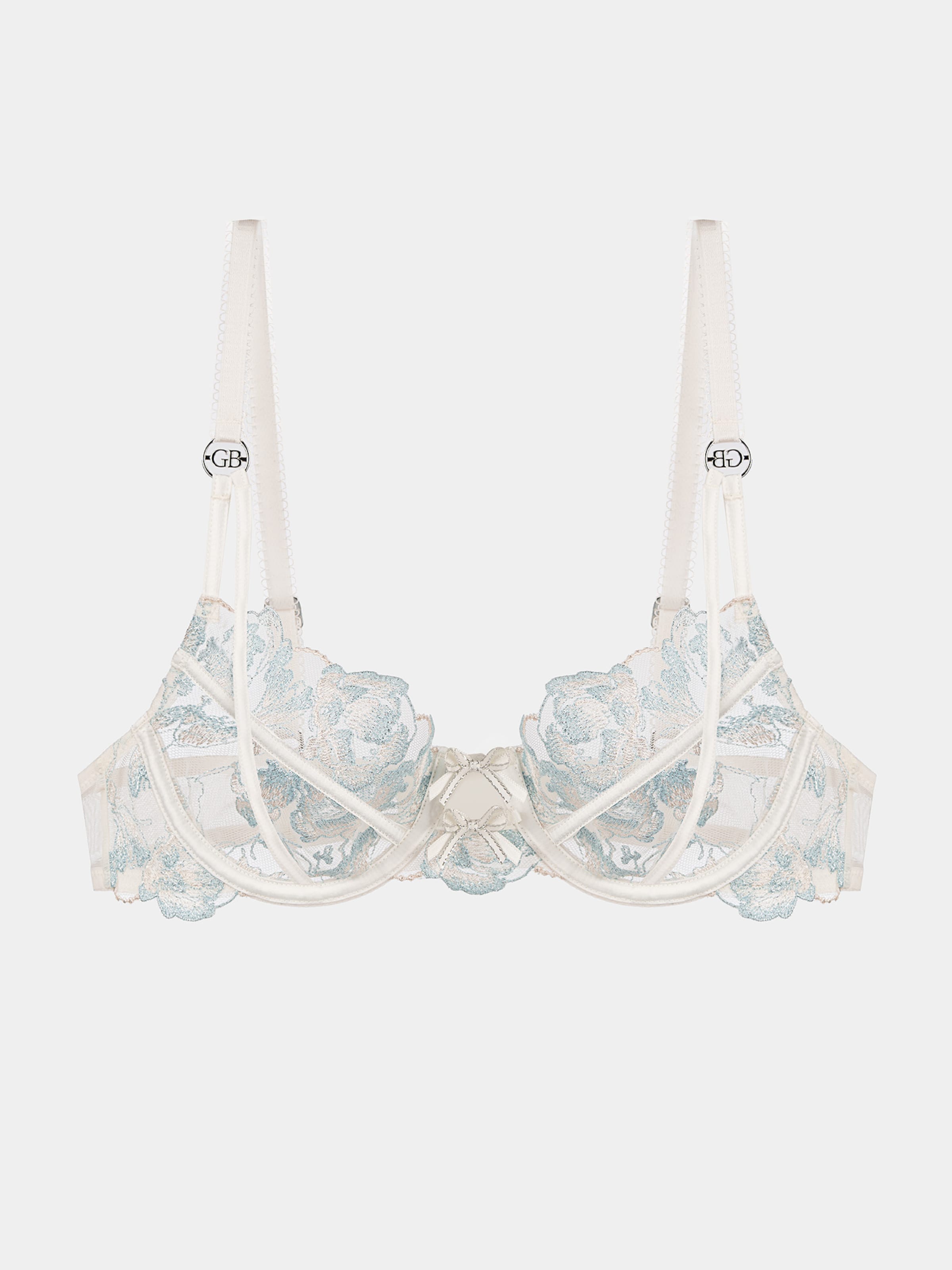 

Gianna Bellucci Бюстгальтер балконет 'Noemi' в цвете айвори