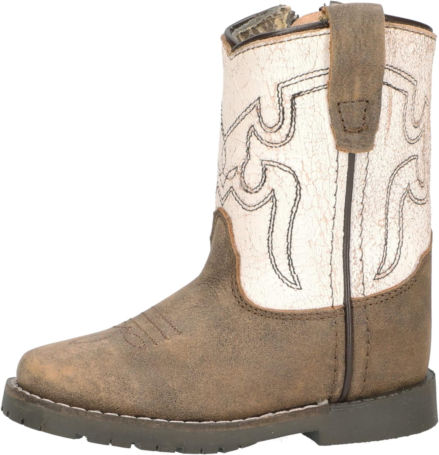 

Ботинки Smoky Mountain для мальчиков Smb-autry-t Smoky Mountain Boots, белый/коричневый