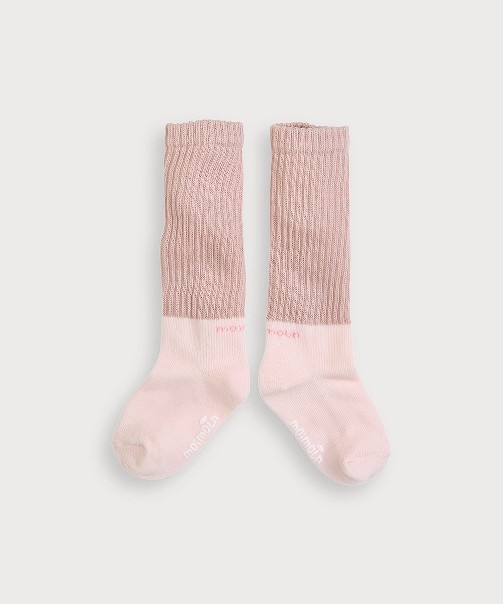 Свободные теплые длинные носки Moimoln, Light Pink