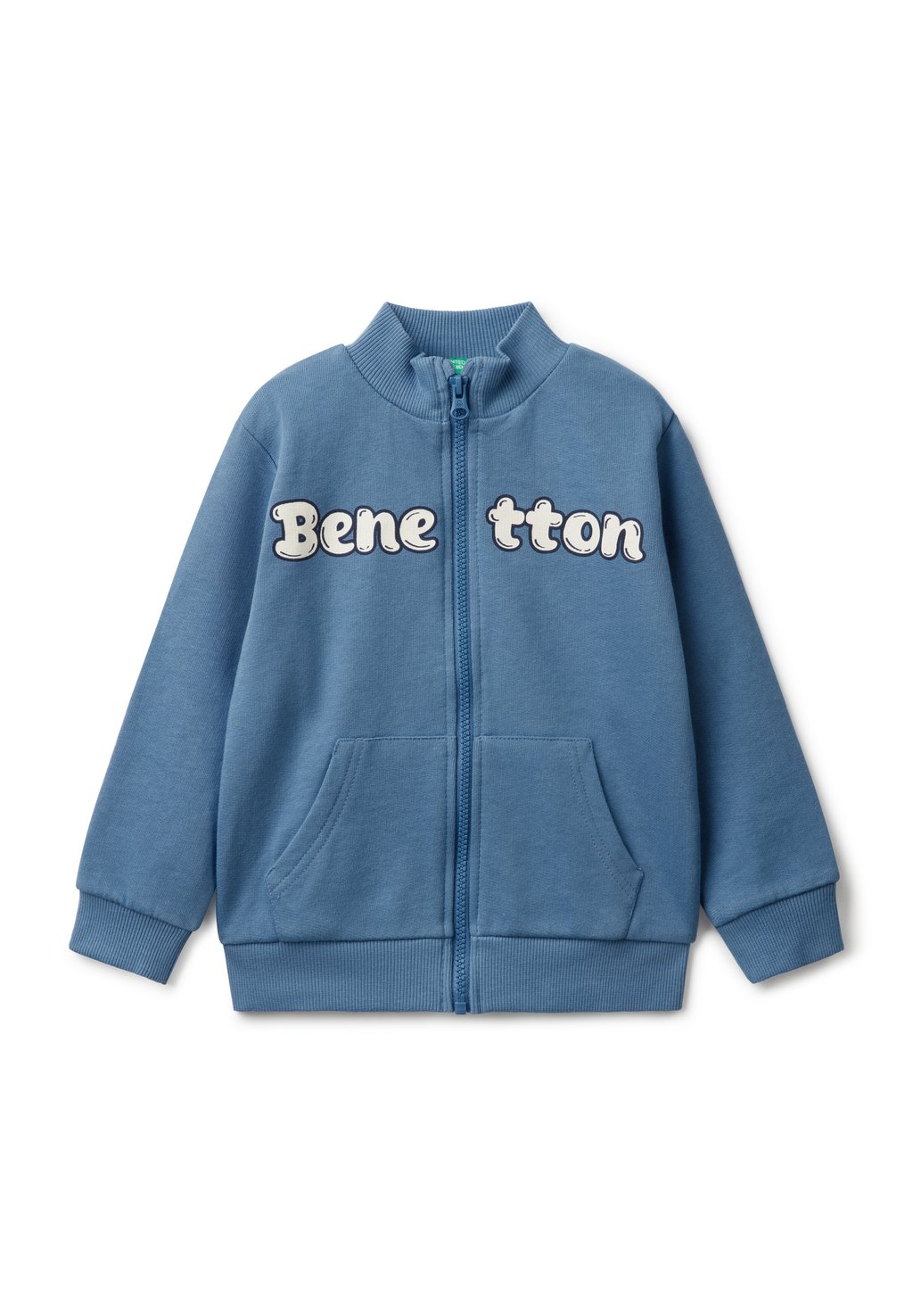 

Толстовка на молнии United Colors of Benetton, синий