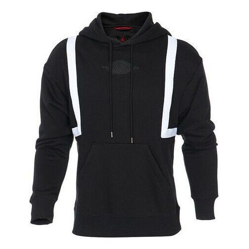 

Толстовка Men's Air Jordan Logo Casual Sports Black Pullover, черный
