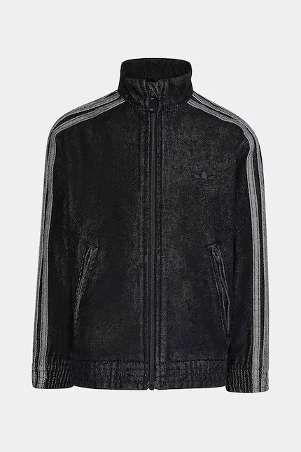Джинсовая кофта детская Adidas Originals, черный — фото 2