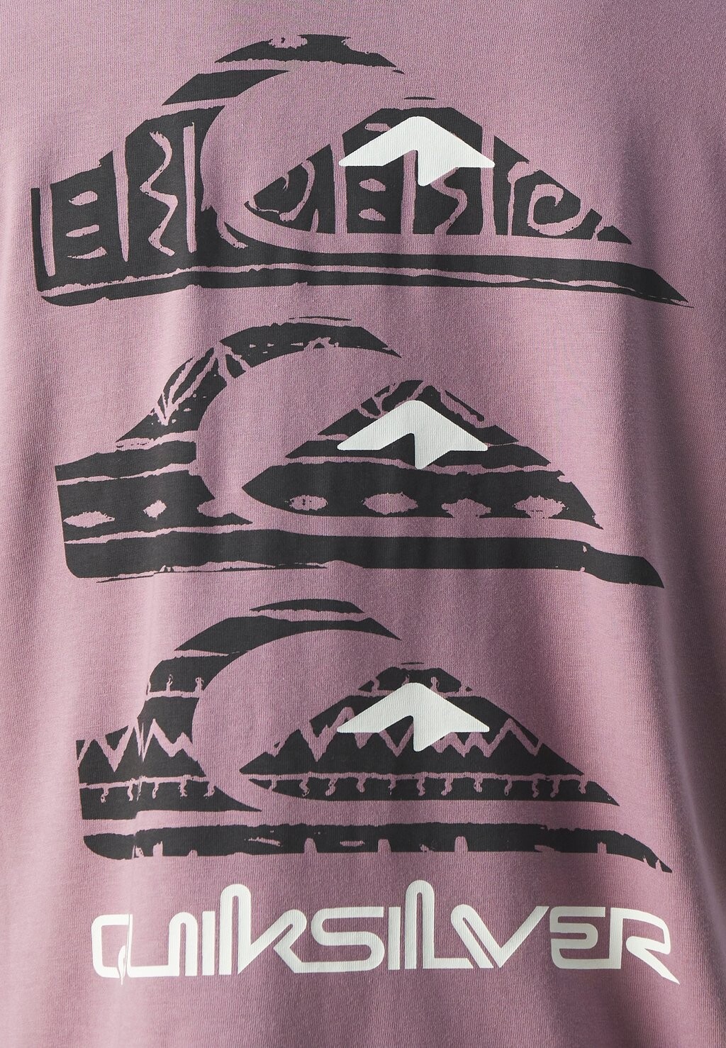 

Футболка с принтом VERTICAL LOGOS TEE UNISEX Quiksilver, синий