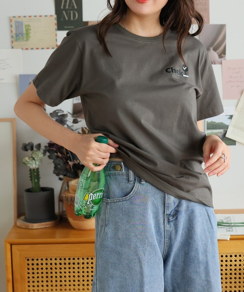 

Футболка с принтом Girly Doll, темно-серый