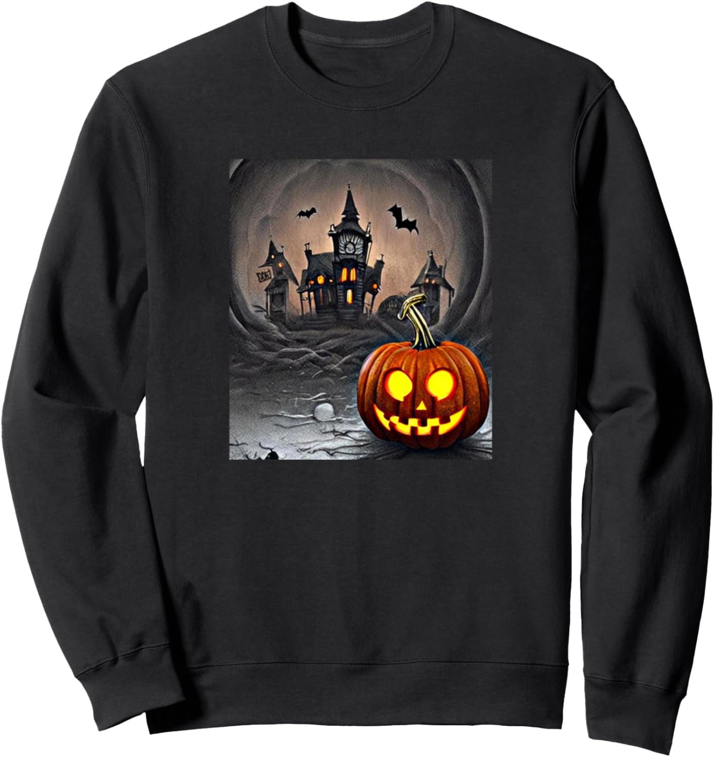 

Толстовка на Хэллоуин с тыквой, черная Pumpkin Line Art Men Women Boy Girl Kids - Gift