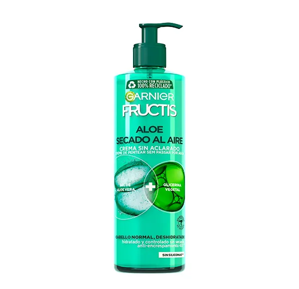 

Процедура, которая увлажняет, не утяжеляя кожу Crema De Peinado Aloe Hydra Bomb Fructis, 400 ml