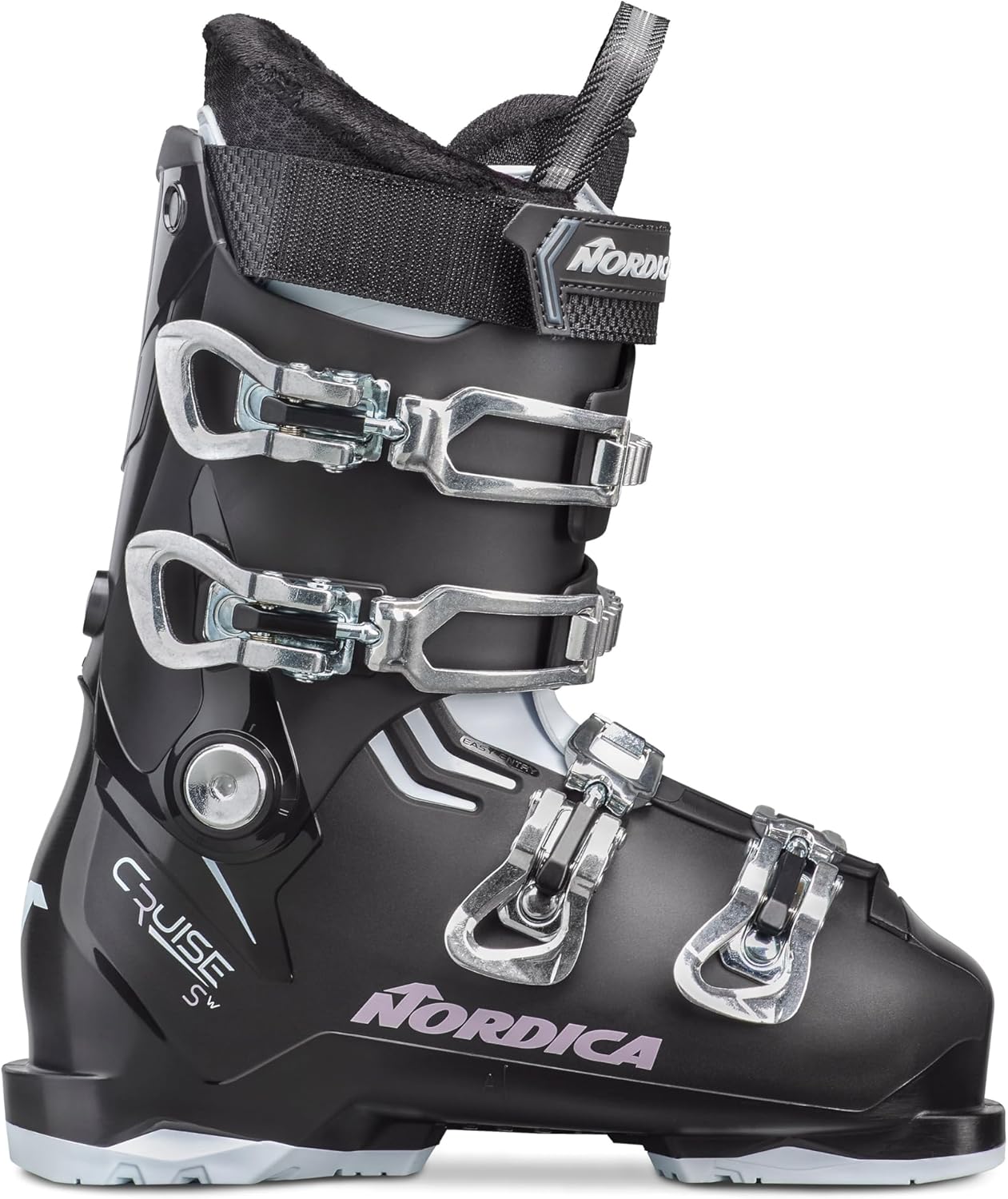 

Женские горнолыжные ботинки Nordica Cruise SW Comfort Fit All Mountain, Black / White / Mauve, Белый, Женские горнолыжные ботинки Nordica Cruise SW Comfort Fit All Mountain, Black / White / Mauve