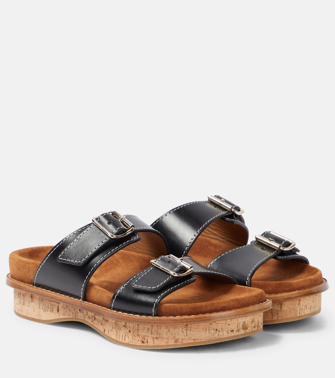 Сандалии из кожи Marah Chloé, черный