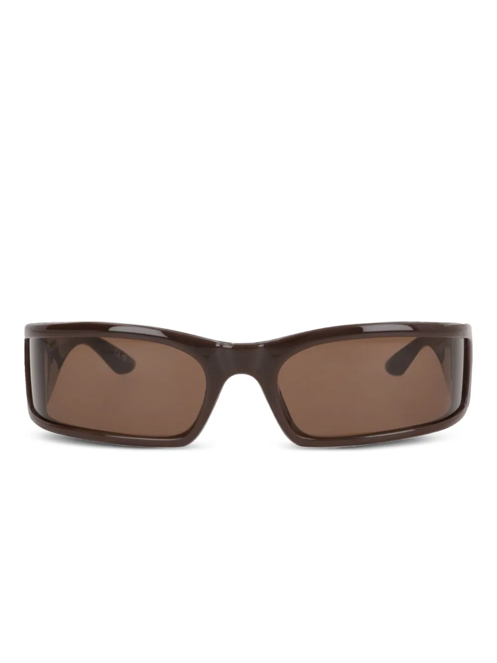 

Солнцезащитные очки с логотипом BB Balenciaga Eyewear, коричневый